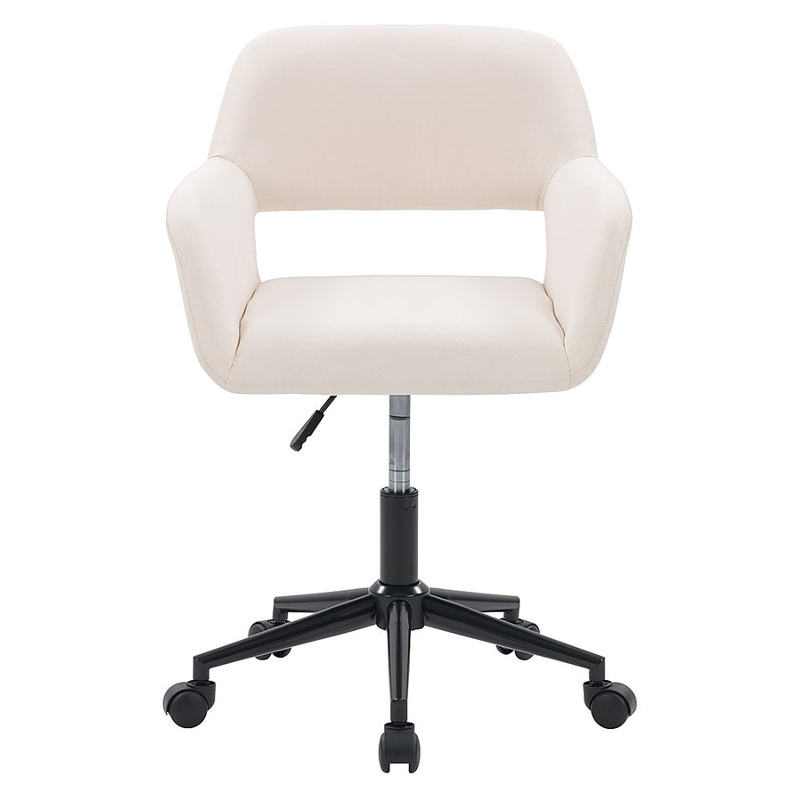 CorLiving - Marlowe Upholstered Task Chair - Off White_0