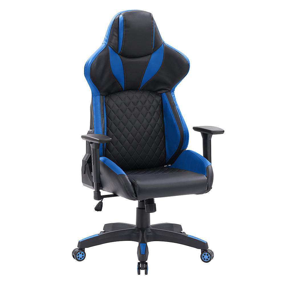 CorLiving - Nightshade Gaming Chair - Black and Blue_1