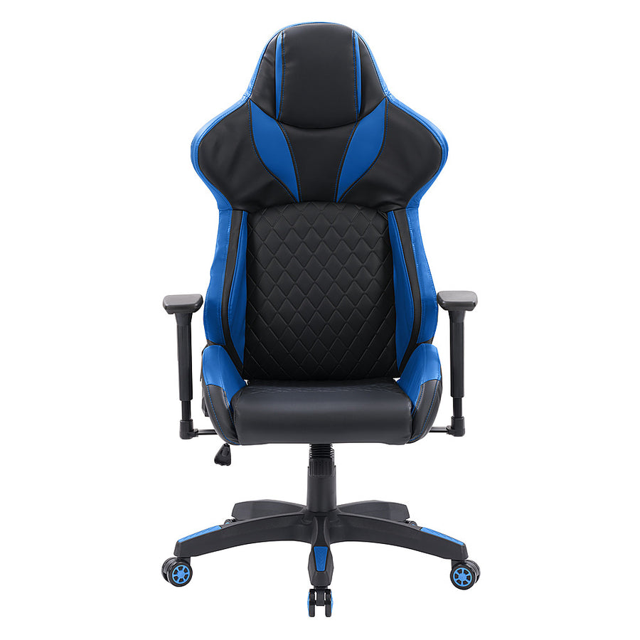 CorLiving - Nightshade Gaming Chair - Black and Blue_0