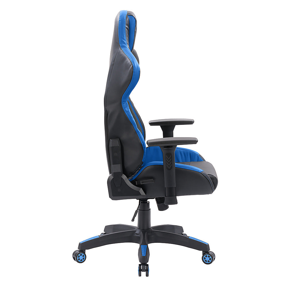 CorLiving - Nightshade Gaming Chair - Black and Blue_3