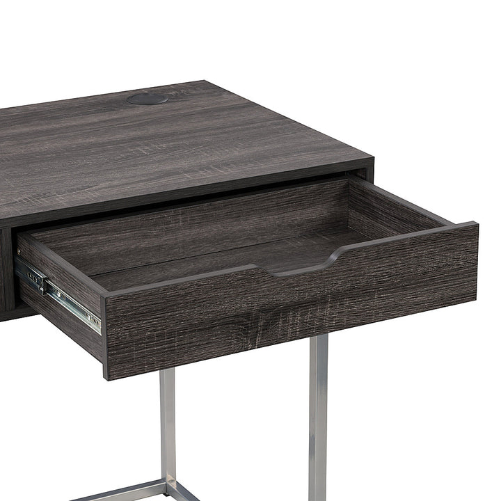 CorLiving - Auston 1-Drawer Desk - Grey_9