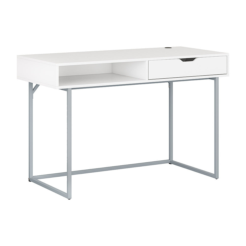 CorLiving - Auston 1-Drawer Desk - White_1