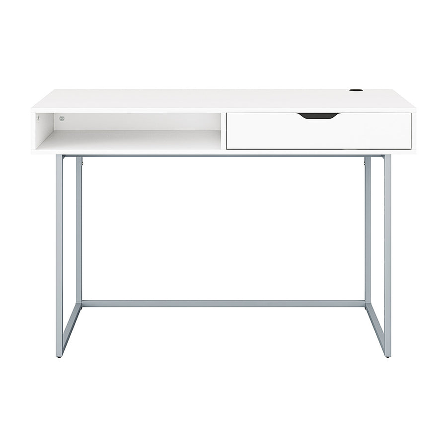 CorLiving - Auston 1-Drawer Desk - White_0