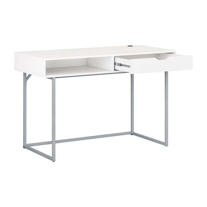 CorLiving - Auston 1-Drawer Desk - White_3