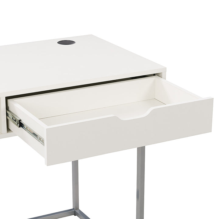 CorLiving - Auston 1-Drawer Desk - White_8