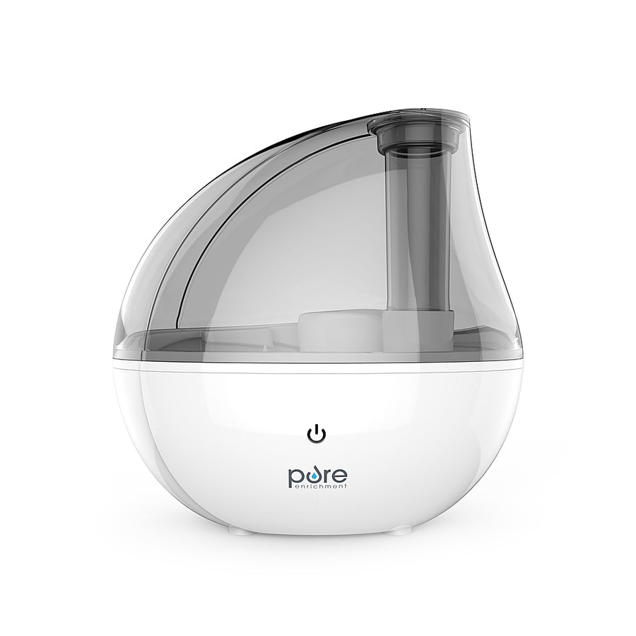 Pure Enrichment - Ultrasonic Cool Mist Humidifier with Optional Night Light - White_0