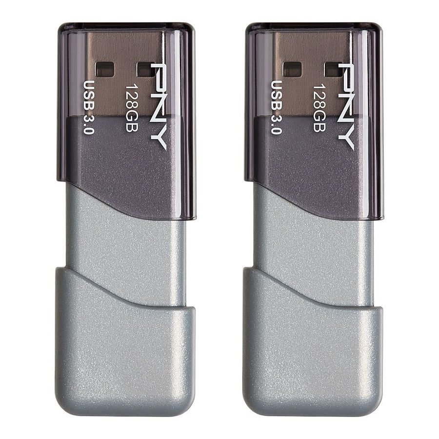 PNY - Turbo Attaché 3 128GB USB 3.0 Flash Drive, 2-Pack_0