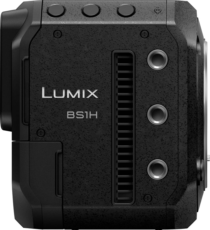 Panasonic LUMIX Full-Frame Box-Style Live & Cinema Camera, 6K 24p / 5.9K 30p 10-bit Unlimited Video - DC-BS1H - Black_1