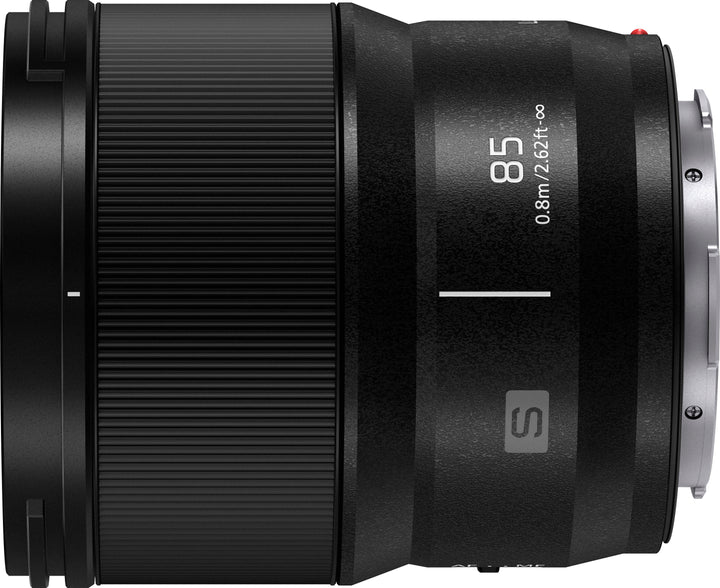 Panasonic - LUMIX S-S85 85mm F1.8 L-Mount Lens for LUMIX S Series Cameras - Black_1