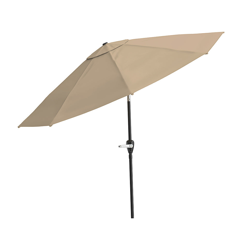 Nature Spring - 10-Foot Patio Umbrella with Auto Tilt - Sand_3