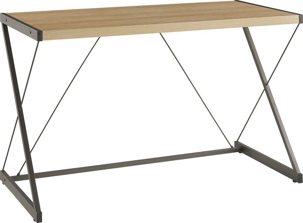 Insignia™ - Computer Desk – 47" Wide - Light Oak_1