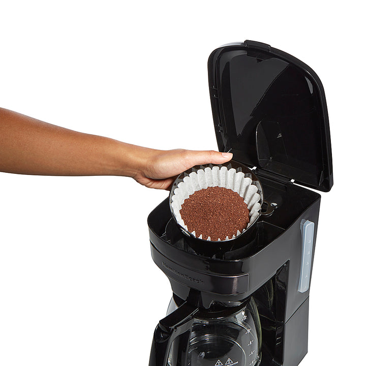 Hamilton Beach 12 Cup Programmable Coffee Maker - BLACK_6