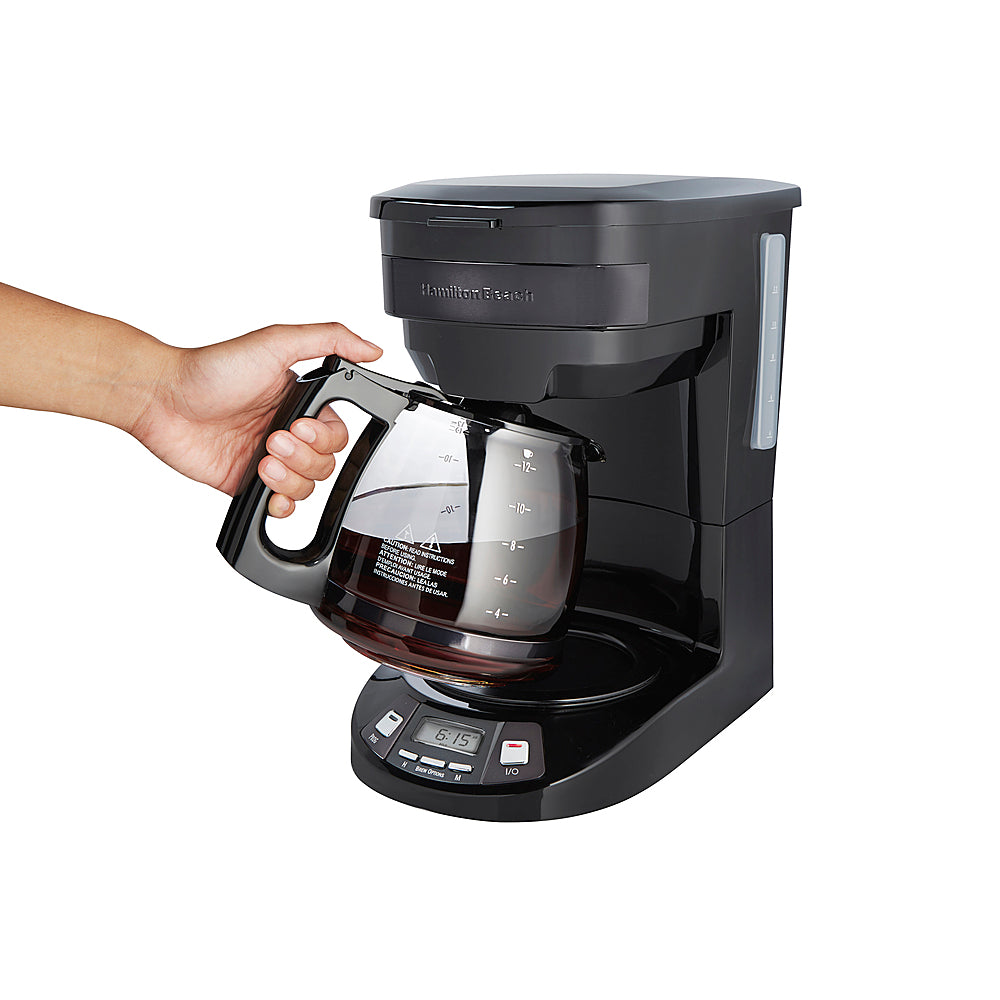 Hamilton Beach 12 Cup Programmable Coffee Maker - BLACK_2