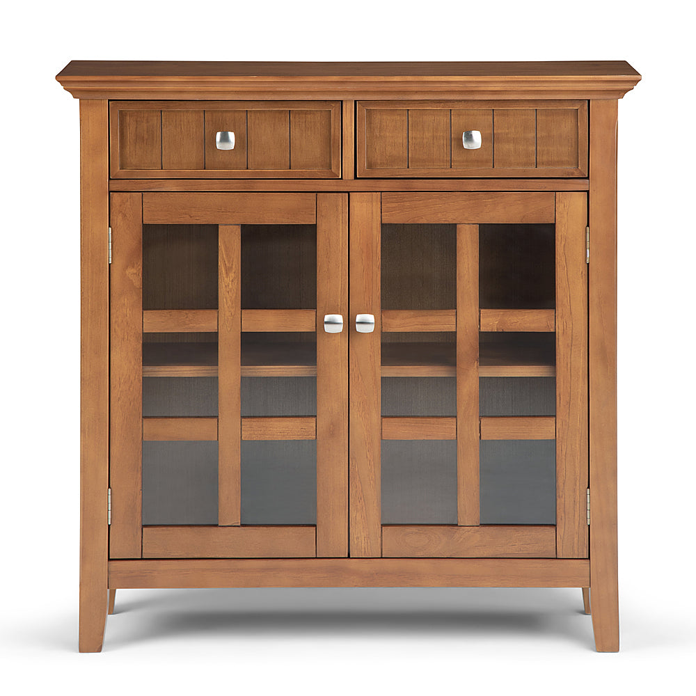 Simpli Home - Acadian Entryway Storage Cabinet - Light Golden Brown_2