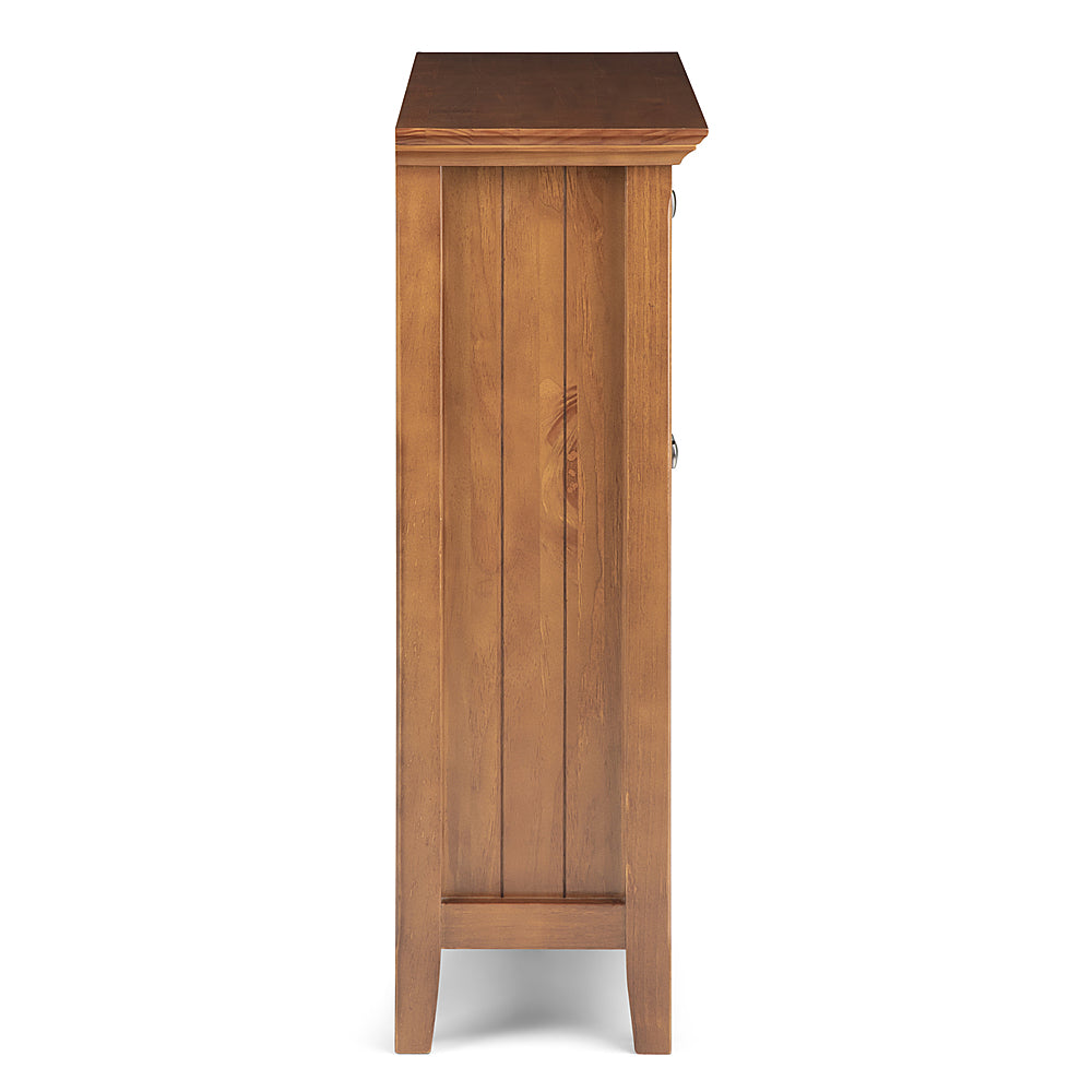 Simpli Home - Acadian Entryway Storage Cabinet - Light Golden Brown_5