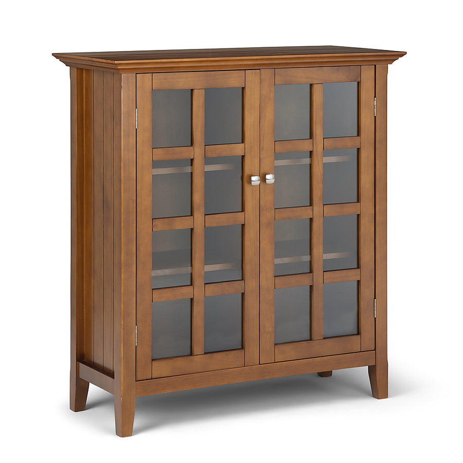 Simpli Home - Acadian Medium Storage Cabinet - Light Golden Brown_0