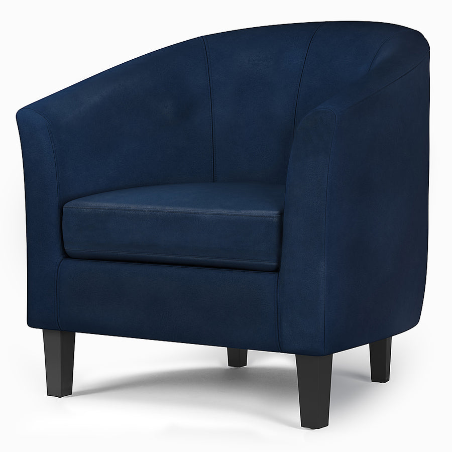 Simpli Home - Austin Tub Chair - Distressed Dark Blue_0