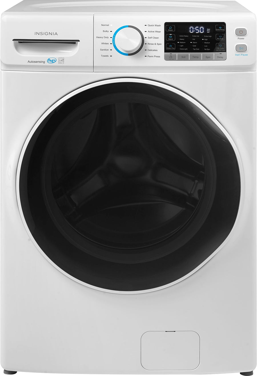 Insignia™ - 4.5 Cu. Ft. High-Efficiency Front Load Washer - White_0