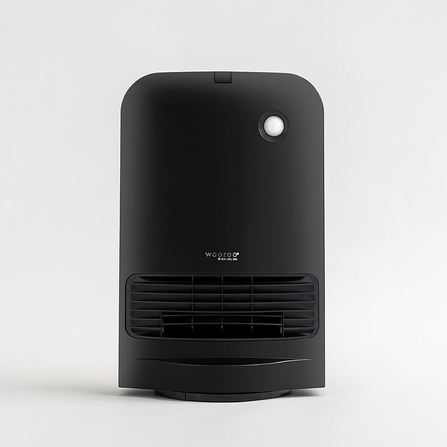 Woozoo Oscillating Fan w/ Motion Sensor Portable Electric Space Heater - Black_0