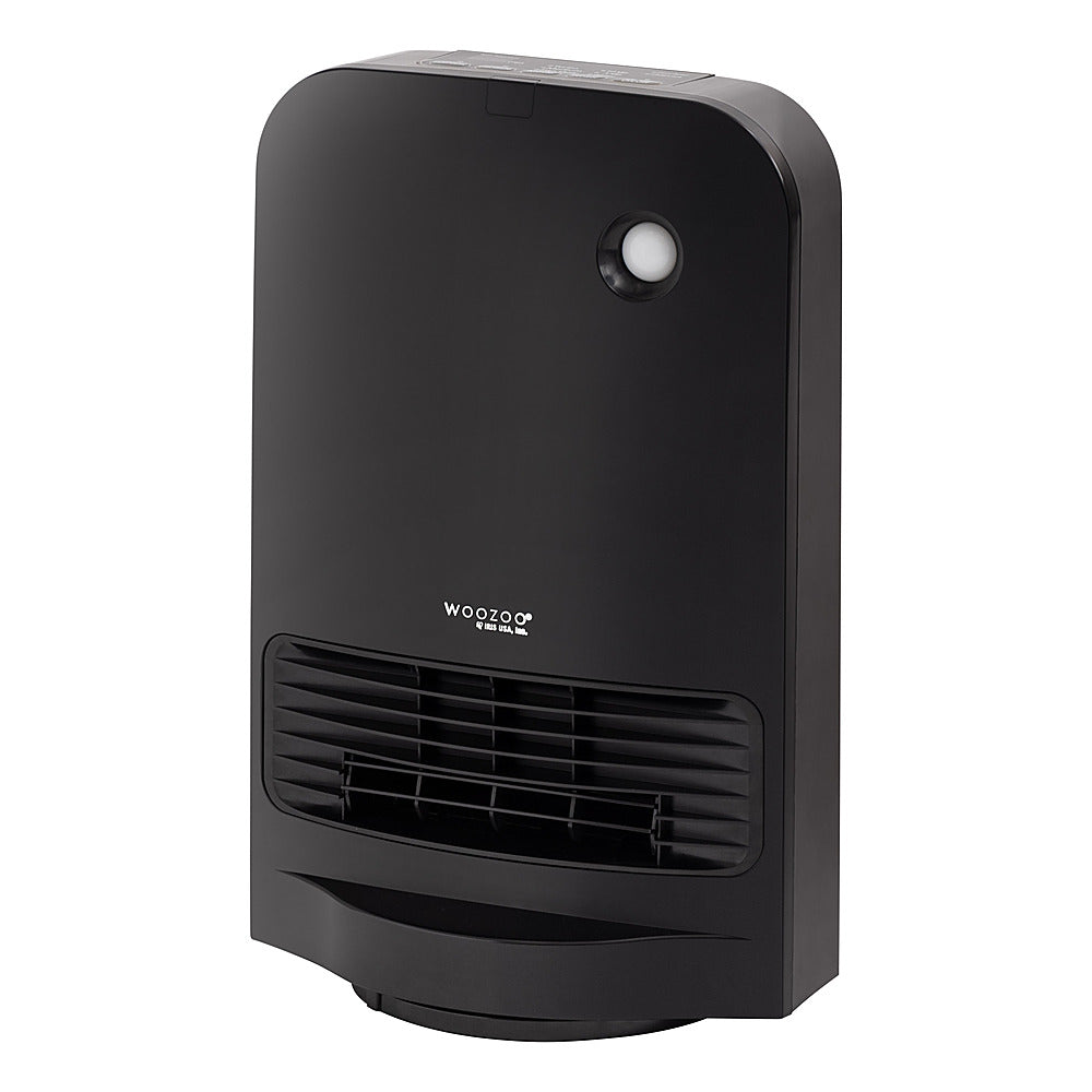 Woozoo Oscillating Fan w/ Motion Sensor Portable Electric Space Heater - Black_1