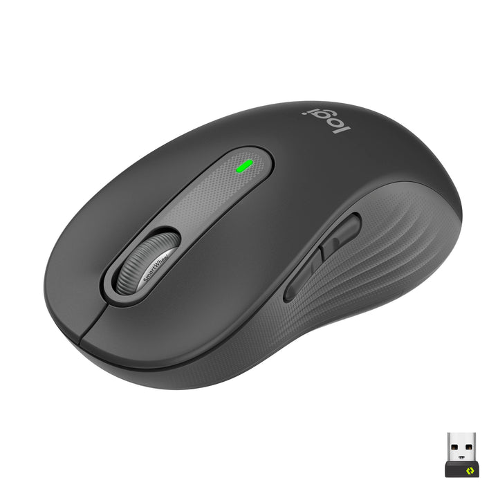 Logitech - Signature M650 L Full-size Wireless Scroll Mouse with Silent Clicks - Graphite_0