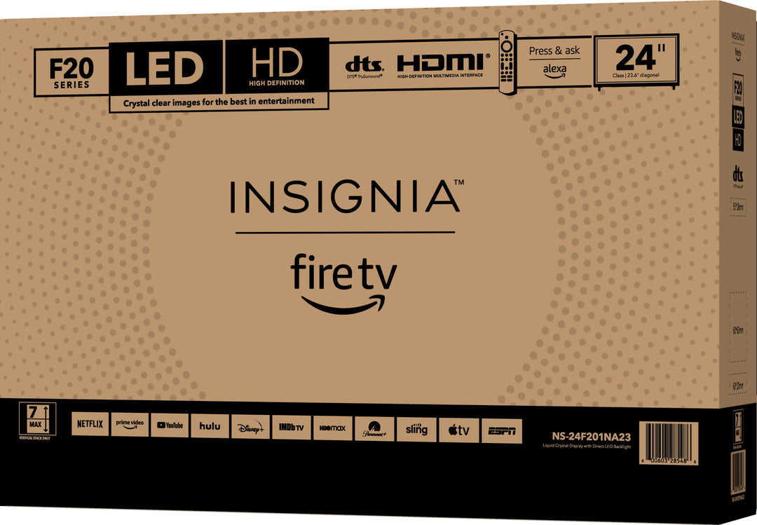 Insignia™ - 24" Class F20 Series LED HD Smart Fire TV_8