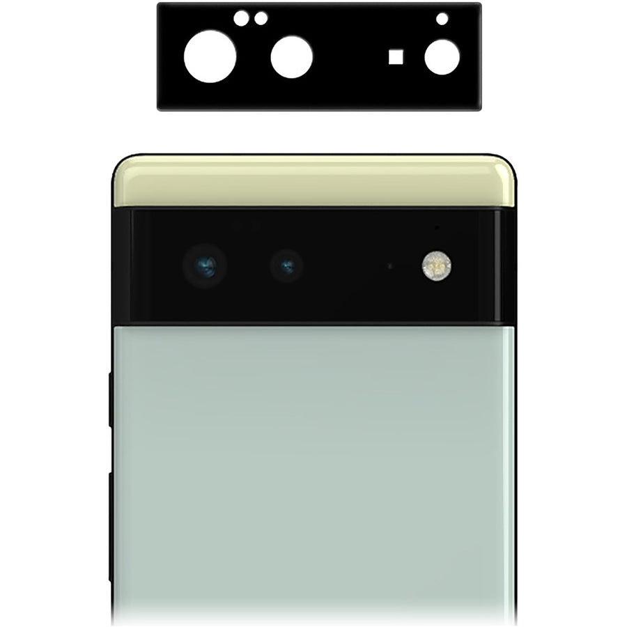 SaharaCase - ZeroDamage Camera Lens Protector for Google Pixel 6 (2-Pack) - Black_0