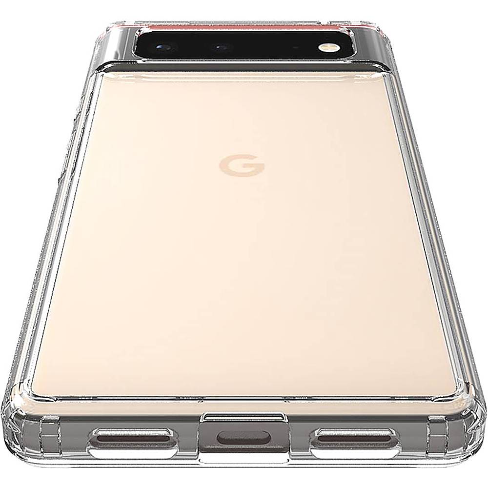 SaharaCase - Hybrid-Flex Hard Shell Series Case for Google Pixel 6 - Clear_3