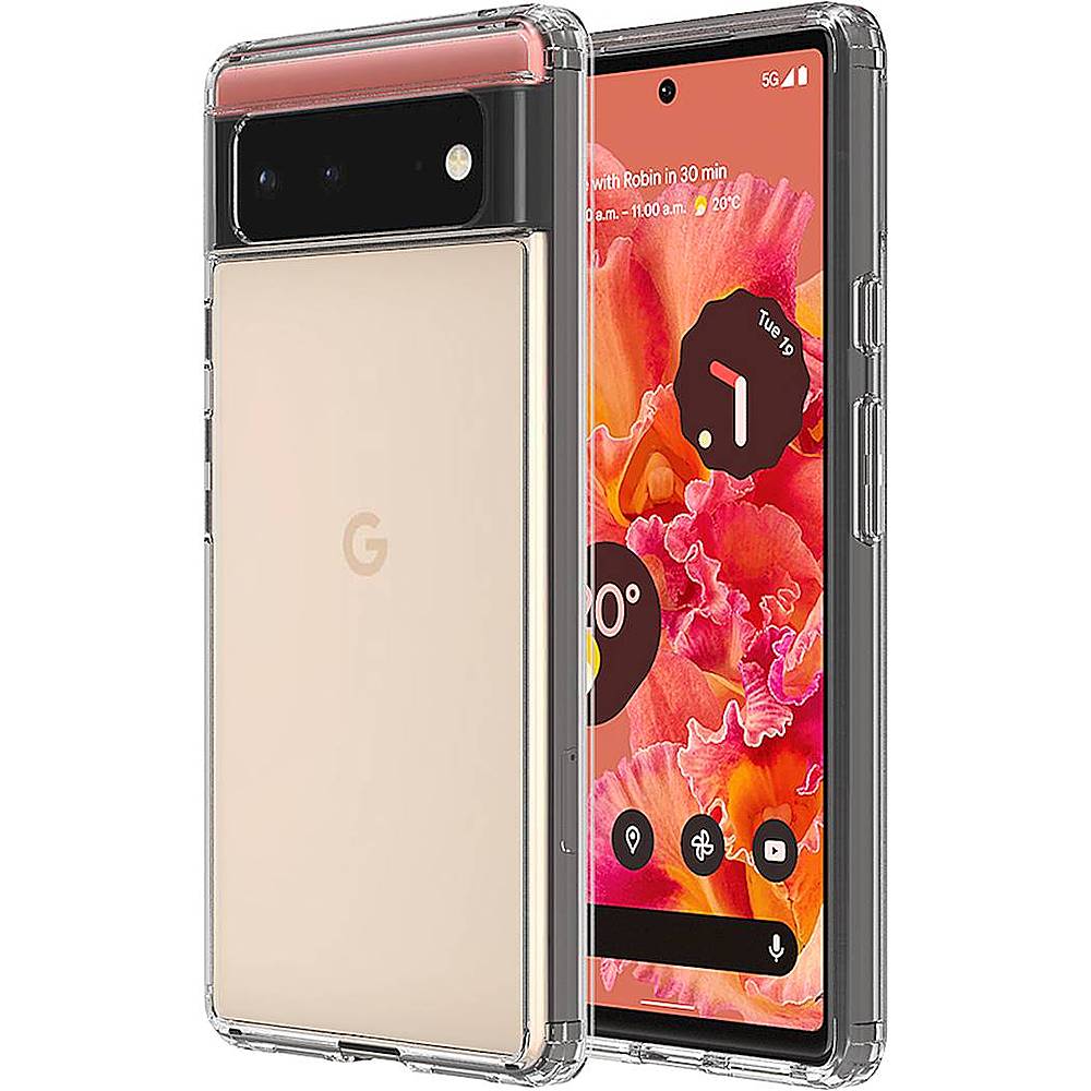 SaharaCase - Hybrid-Flex Hard Shell Series Case for Google Pixel 6 - Clear_2