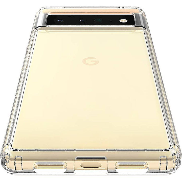 SaharaCase - Hybrid-Flex Hard Shell Series Case for Google Pixel 6 Pro - Clear_3