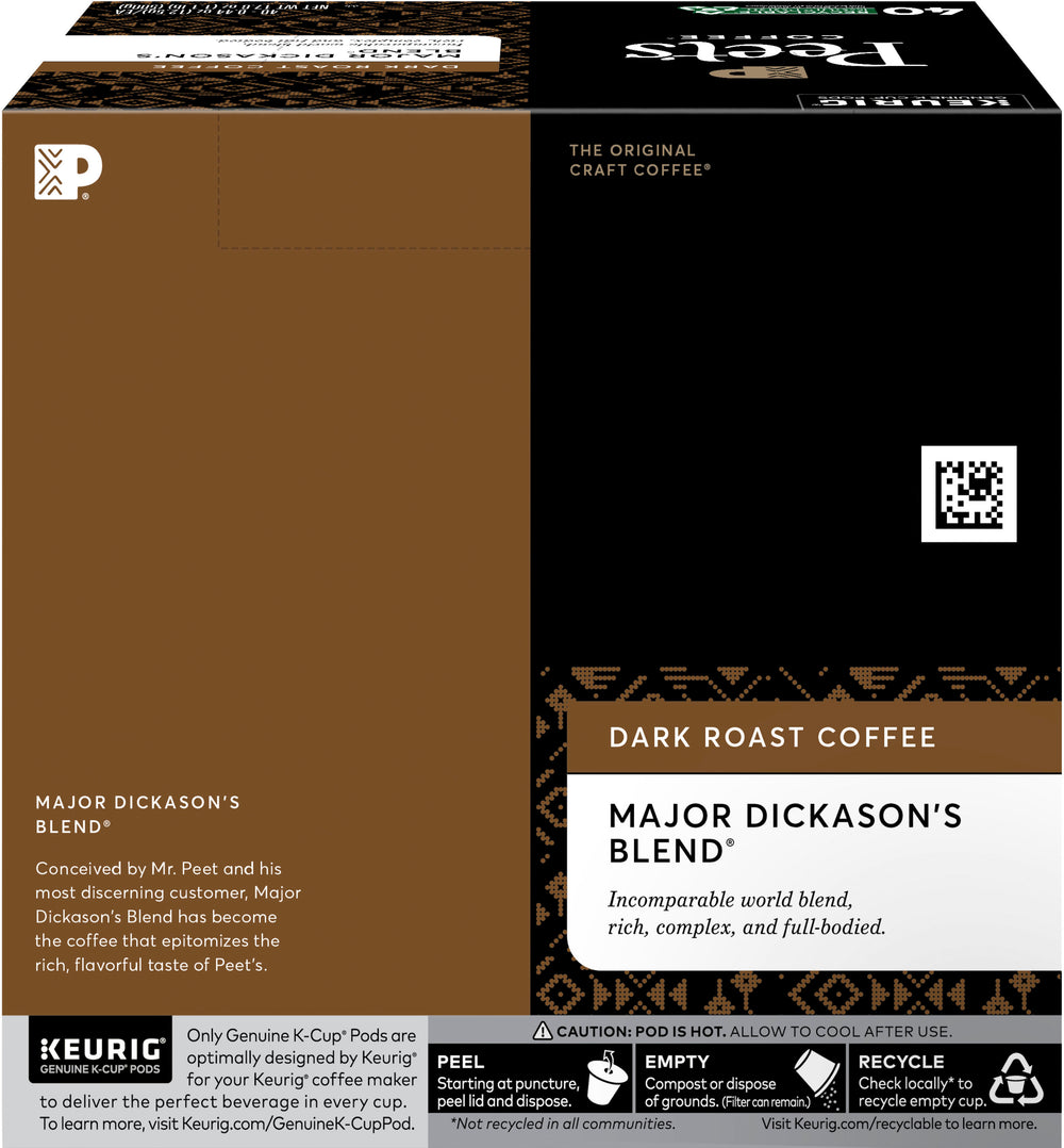 Peet's Coffee - Major Dickason's Blend K-Cup Pods (40-Pack)_1