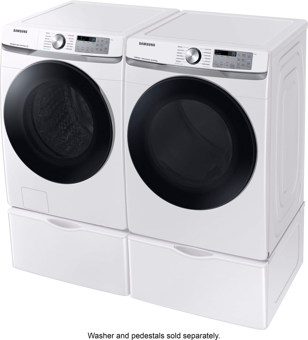 Samsung - 7.5 cu. ft. Smart Electric Dryer with Steam Sanitize+ - White_5