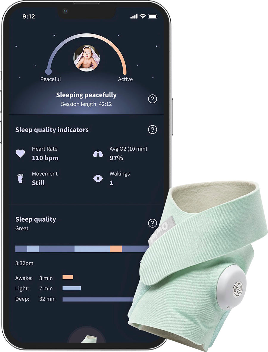 Owlet - Dream Sock Baby Monitor - Mint_0