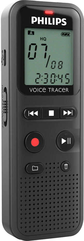 Philips VoiceTracer Digital Voice Recorder 8 GB DVT1160 - Black_2