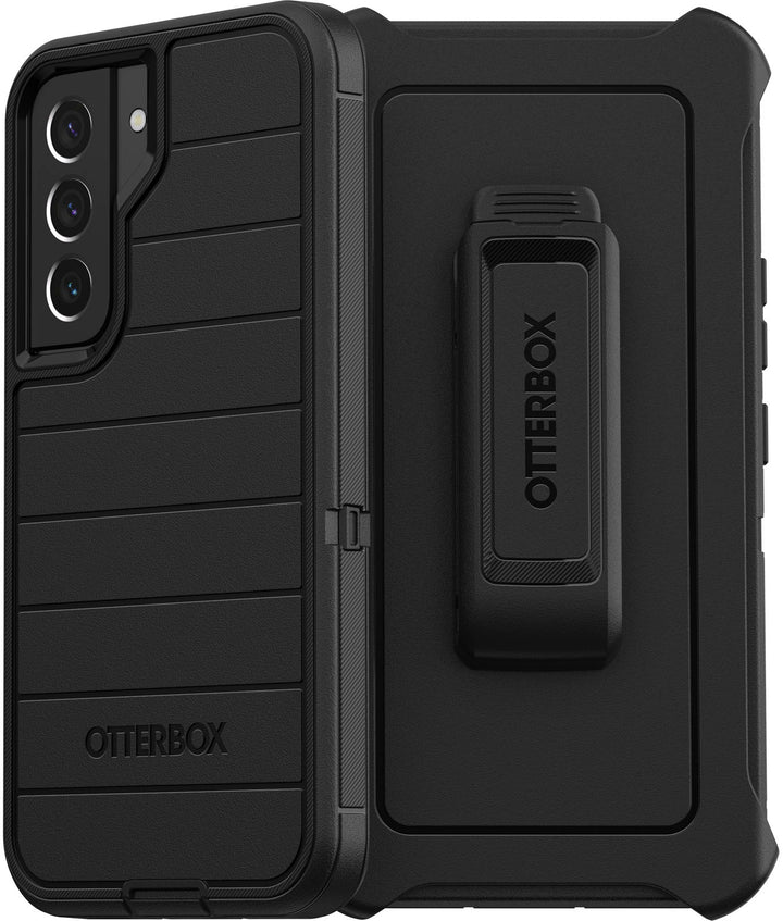 OtterBox - Defender Series Pro Hard Shell for Samsung Galaxy S22 - Black_1