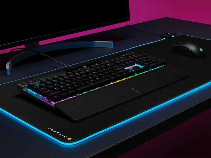 CORSAIR - K70 RGB PRO Full-size Wired Mechanical Cherry MX Speed Linear Switch Gaming Keyboard with PBT Double-Shot Keycaps - Black_2