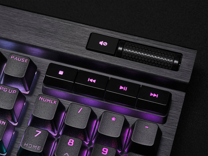 CORSAIR - K70 RGB PRO Full-size Wired Mechanical Cherry MX Speed Linear Switch Gaming Keyboard with PBT Double-Shot Keycaps - Black_18