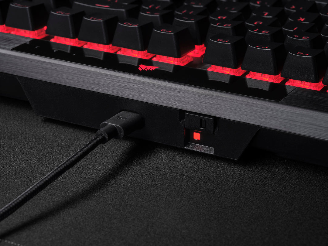 CORSAIR - K70 RGB PRO Full-size Wired Mechanical Cherry MX Speed Linear Switch Gaming Keyboard with PBT Double-Shot Keycaps - Black_15