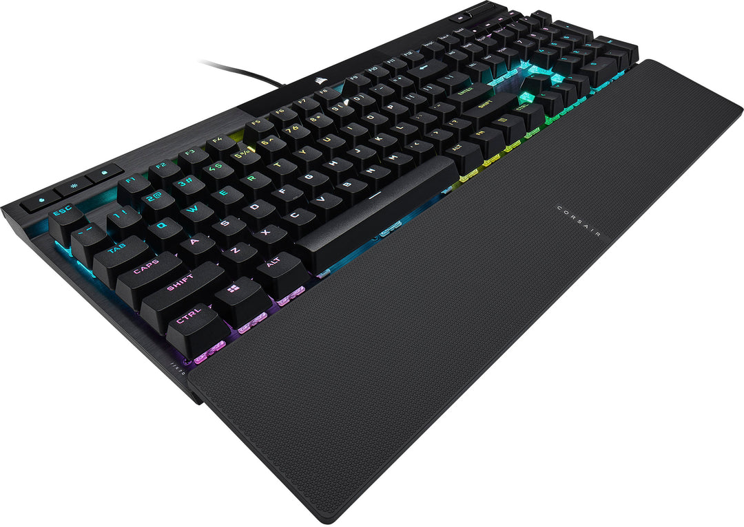 CORSAIR - K70 RGB PRO Full-size Wired Mechanical Cherry MX Speed Linear Switch Gaming Keyboard with PBT Double-Shot Keycaps - Black_11