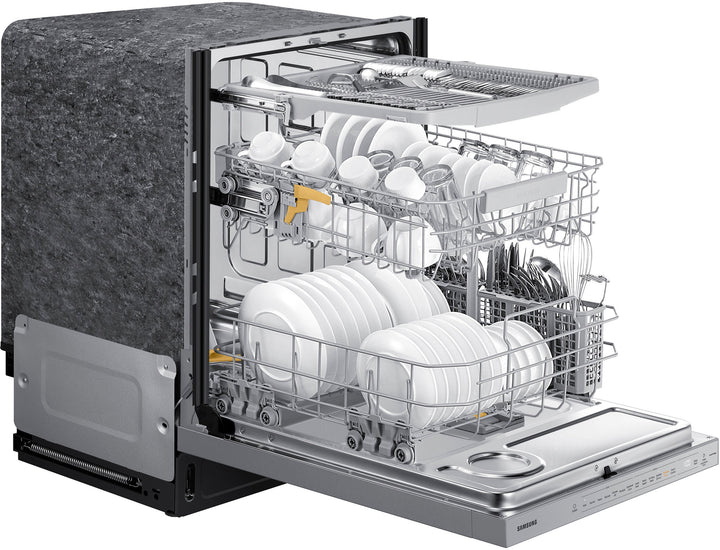 Samsung - Smart 42dBA Dishwasher with StormWash+ and Smart Dry - Stainless steel_4