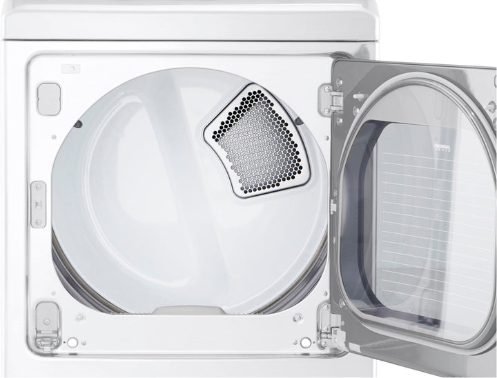 LG - 7.3 Cu. Ft. Smart Electric Dryer with EasyLoad Door - White_12