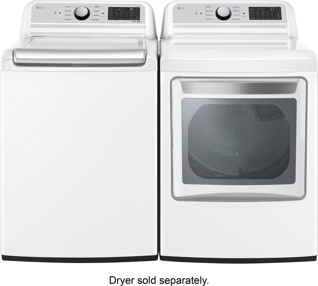 LG - 5.5 Cu. Ft. Smart Top Load Washer with TurboWash3D - White_15