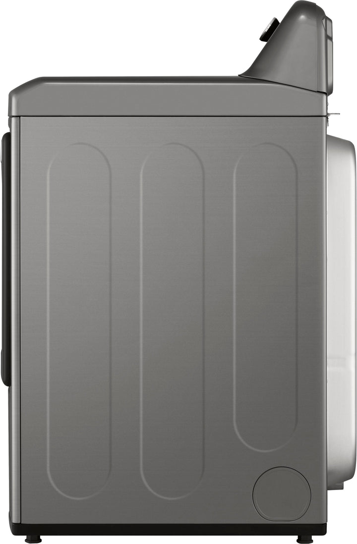 LG - 7.3 Cu. Ft. Smart Electric Dryer with EasyLoad Door - Graphite steel_14