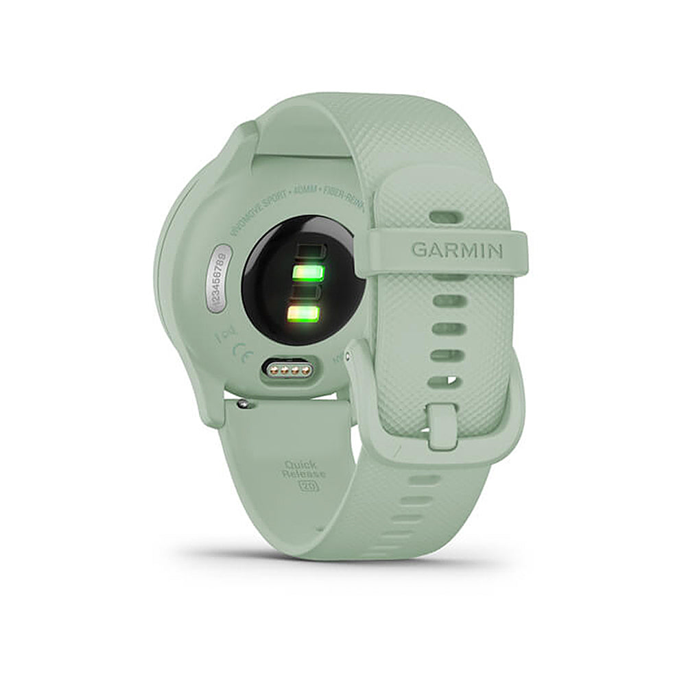 Garmin - vívomove Sport Smartwatch 40 mm Fiber-reinforced polymer - Cool Mint_3