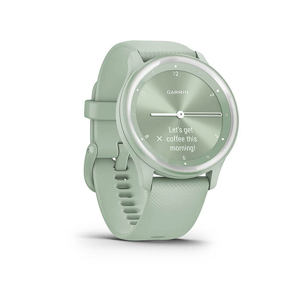 Garmin - vívomove Sport Smartwatch 40 mm Fiber-reinforced polymer - Cool Mint_1