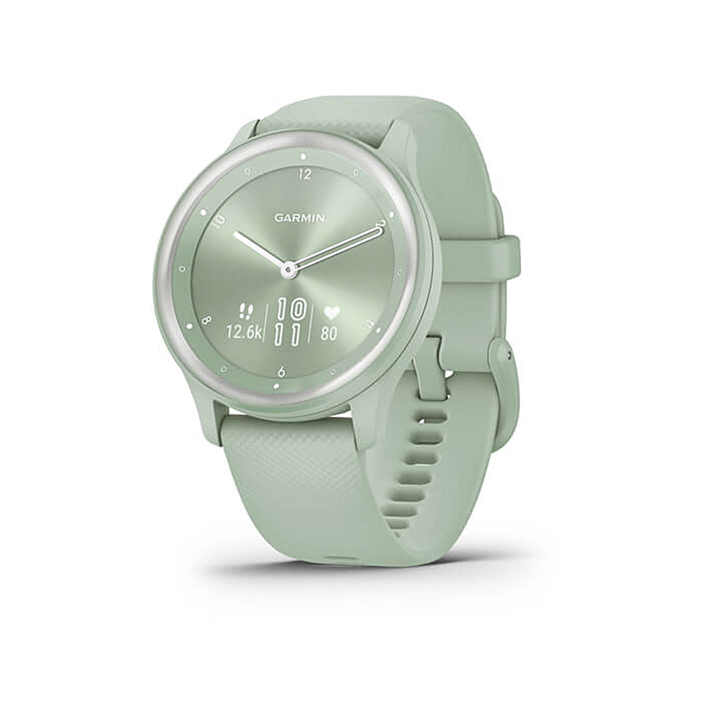 Garmin - vívomove Sport Smartwatch 40 mm Fiber-reinforced polymer - Cool Mint_2