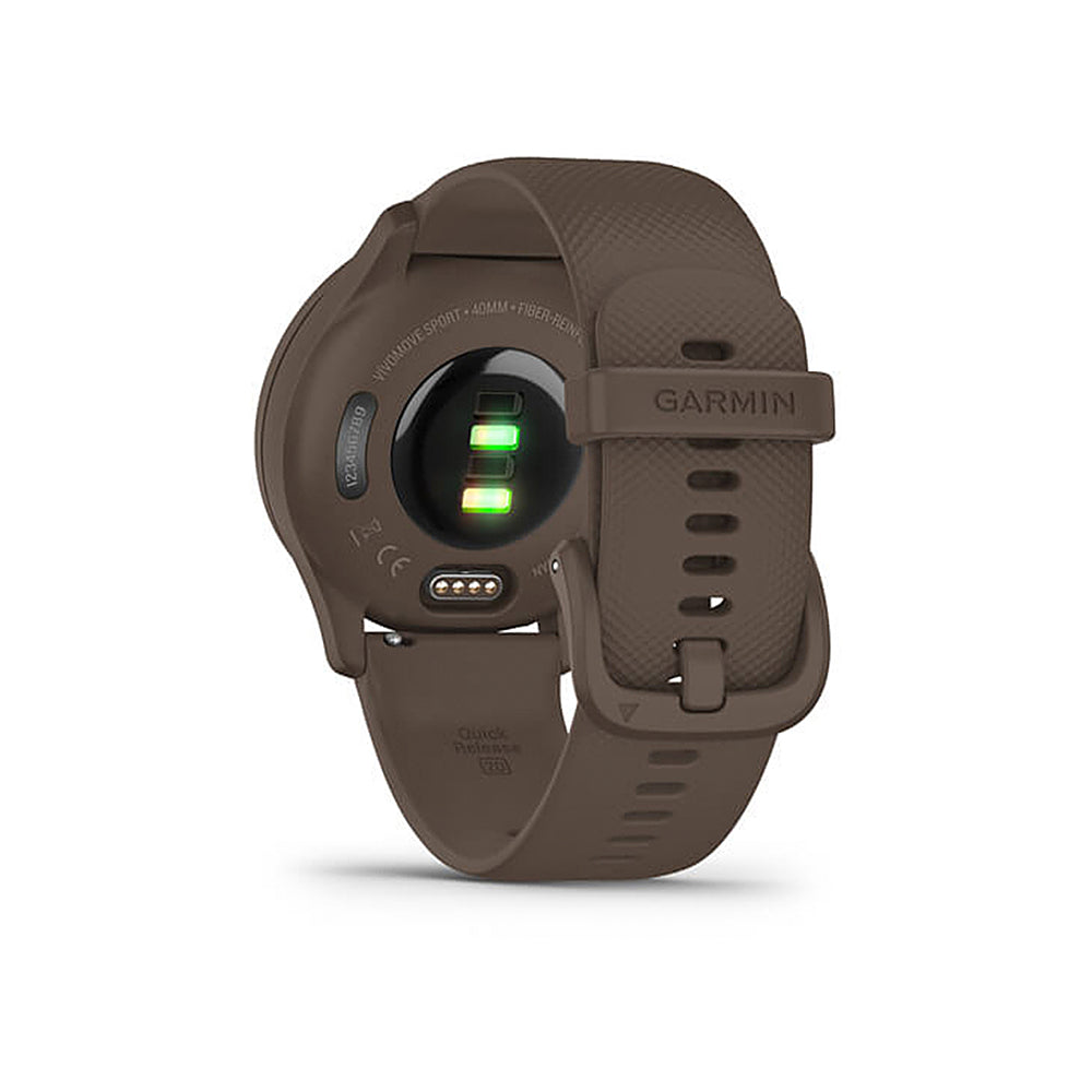 Garmin - vívomove Sport Smartwatch 40 mm Fiber-reinforced polymer - Cocoa_3