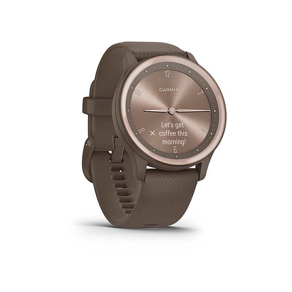 Garmin - vívomove Sport Smartwatch 40 mm Fiber-reinforced polymer - Cocoa_1