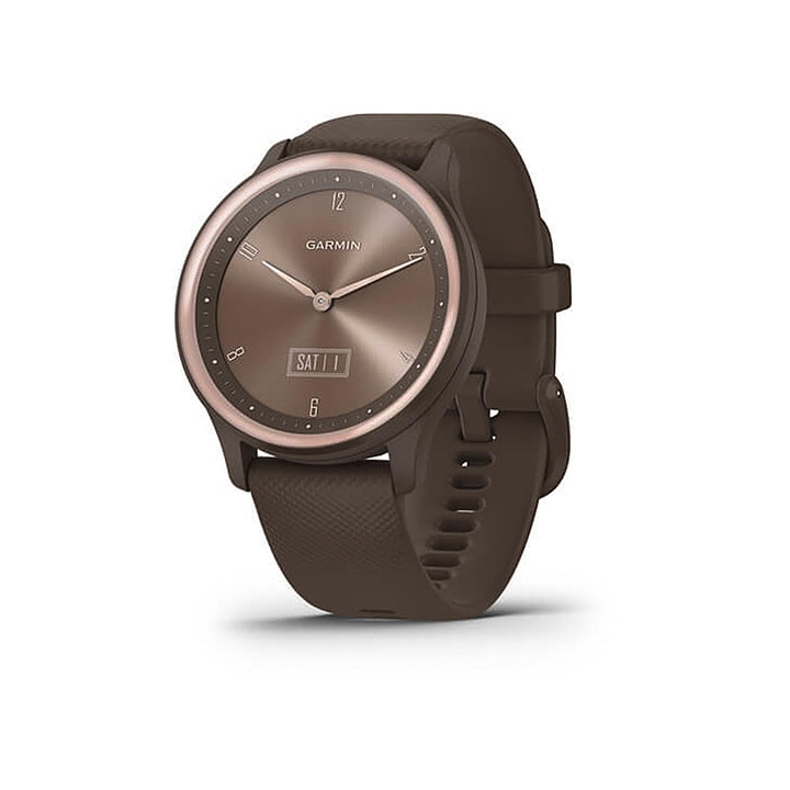 Garmin - vívomove Sport Smartwatch 40 mm Fiber-reinforced polymer - Cocoa_2