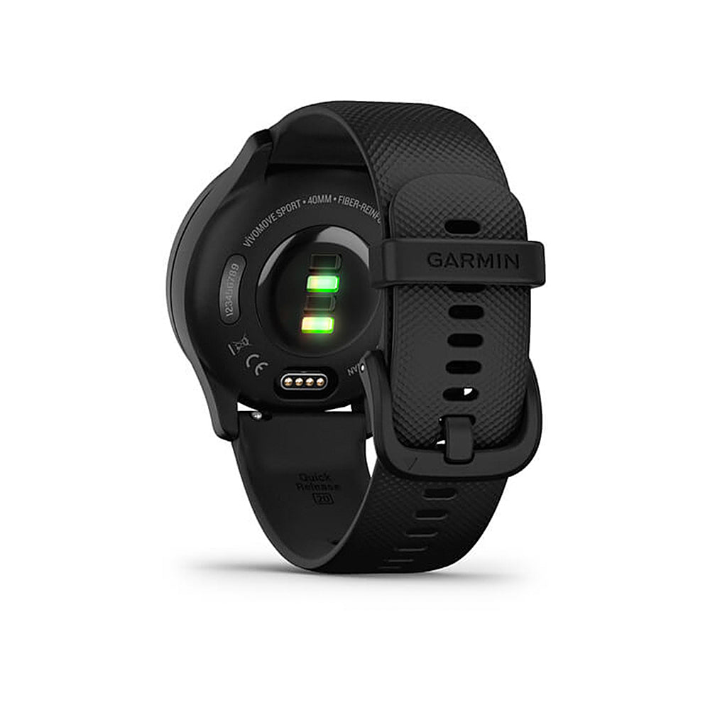 Garmin - vívomove Sport Smartwatch 40 mm Fiber-reinforced polymer - Black_3